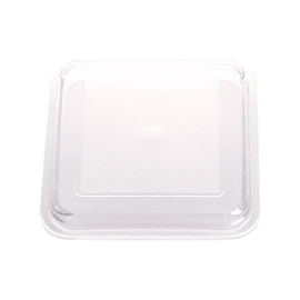System-Deckel EURO Polycarbonat klar transparent passend für Porzellanschale 115x115mm L 115 mm B 115 mm H 16 mm Produktbild
