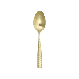 Dessertlöffel LUCCA FACET GOLD Edelstahl L 184 mm Produktbild