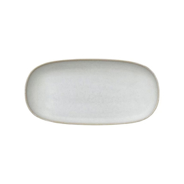Platte tief NIVO MOON Steinzeug weiß 300 mm x 150 mm Produktbild