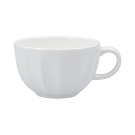 Cappuccinotasse BLYSS | Bone China weiß | 200 ml Ø 115 mm H 53 mm Produktbild