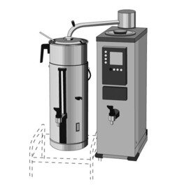 Kaffeebrühmaschine | Teebrühmaschine B5 HW W L Stundenleistung 30 ltr | 400 Volt Produktbild