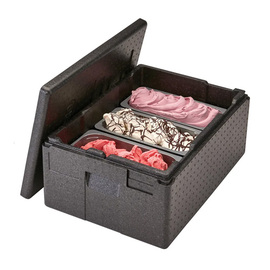 Transportbox 41 ltr EPP schwarz Produktbild