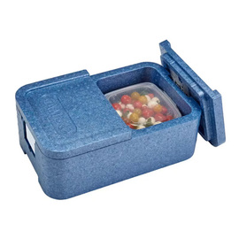 Lunchbox | 2 Fächer | EPP blau Produktbild 1 S