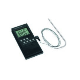 Thermometer|Zeitmesser digital | 0°C bis +300°C  L 140 mm Produktbild