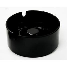 Aschenbecher Kunststoff schwarz  Ø 100 mm  H 45 mm Produktbild