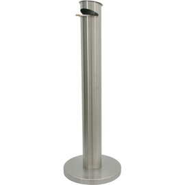 B-Ware | Standascher Edelstahl  Ø 130 mm  H 920 mm Produktbild