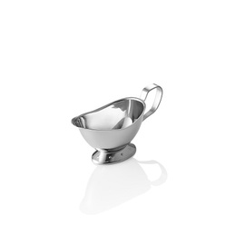Sauciere Edelstahl 90 ml | 130 mm x 60 mm H 60 mm Produktbild