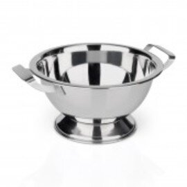 RESTPOSTEN | Suppenterrine 1800 ml Edelstahl rund Ø 220 mm H 125 mm mit Henkel Produktbild