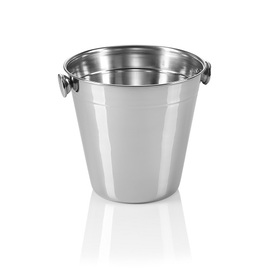 Mini-Eiseimer Edelstahl 1 ltr Ø 140 mm H 130 mm Produktbild