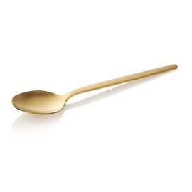Menülöffel ALEX GOLD | Edelstahl mattiert | PVD-beschichtet  L 210 mm Produktbild