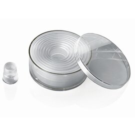 Ausstechformen Set 9-teilig mit Dose  • rund  | Kunststoff Ø 100 mm 90 mm Produktbild