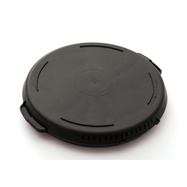 Mehrweg-Pizzabox PIZZycle | Polypropylen schwarz Ø 357 mm H 54 mm Produktbild
