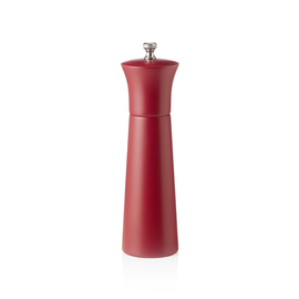 Salzmühle NOVEL MILL aus Holz rot H 200 mm Produktbild