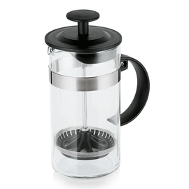 French Press Glas schwarz 350 ml H 160 mm Produktbild