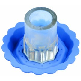 Silikonform Kunststoff blau rund Ø 115 mm Produktbild