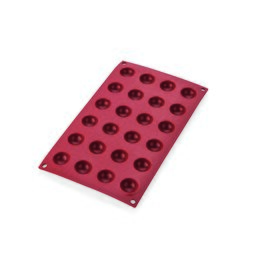 Backform  • Halbkugel | 24 Mulden | Muldenmaß Ø 30 x 15 mm  L 300 mm  B 175 mm Produktbild