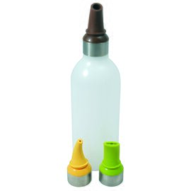 Dosier- / Quetschflasche, PE, für Ausgiesser, 0,4 ltr., (ohne Ausgiesser) Produktbild