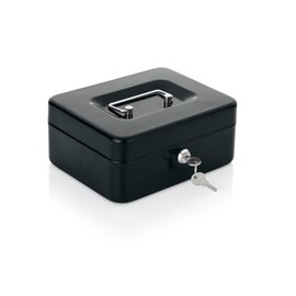 Geldkassette schwarz Schließsystem mechanisch  L 240 mm Produktbild