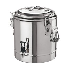 Thermogetränkebehälter Edelstahl 35 ltr Ø 400 mm  H 400 mm Produktbild