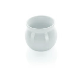 Mini-Topf 150 ml Porzellan weiß  Ø 78 mm  H 62 mm Produktbild