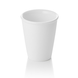 Kaffeebecher Porzellan weiß | 220 ml Ø 80 mm H 95 mm Produktbild