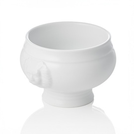 Suppenterrine Porzellan | weiß | 1000 ml Löwenkopf Ø 135 mm H 120 mm Produktbild