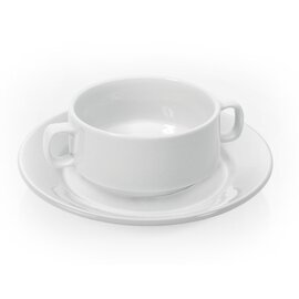 Suppentasse 260 ml Porzellan weiß  Ø 100 mm  H 55 mm Produktbild