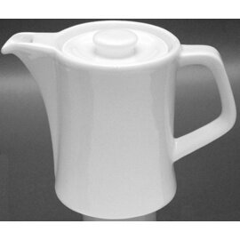 Kännchen Porzellan mit Deckel weiß 350 ml H 110 mm Produktbild