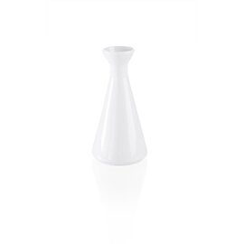 Vase Porzellan weiß  Ø 42 mm  H 145 mm Produktbild