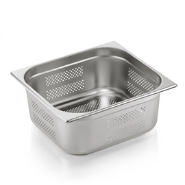 Gastronormbehälter GN 2/3 x 150 mm Boden- und Seitenlochung | GN 71 Edelstahl Produktbild