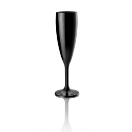 Champagnerglas Q SQUARED schwarz | 19 cl H 218 mm Produktbild