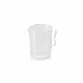 Messbecher Polypropylen Skala hell Skalierung bis 1000 ml Ø 110 mm H 140 mm Produktbild