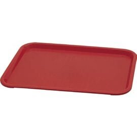 Tablett rot rechteckig | 353 mm  x 275 mm Produktbild