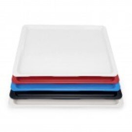 RESTPOSTEN | Euronorm Tablett Polyester rot rechteckig | 530 mm  x 370 mm Produktbild