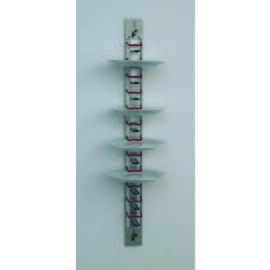 Tellerhalter Wandmontage Edelstahl PVC-beschichtet  • Telleranzahl 12 Produktbild