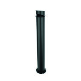 Standascher Stahl schwarz  Ø 120 mm  H 900 mm Produktbild