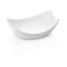 Mini-Schale Porzellan | weiß rechteckig 85 mm x 55 mm H 30 mm Produktbild