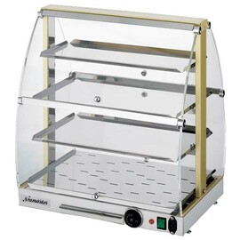 Backwaren-Warmhaltevitrine Wunderland 500 Watt 230 Volt  L 500 mm  B 360 mm  H 550 mm Produktbild