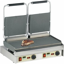 Kontaktgrill Kamtschatka Grill | 400 Volt | Gusseisen • gerillt • gerillt Produktbild