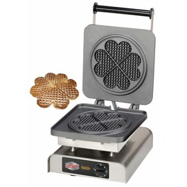 Waffeleisen eco Sunnywaffel II antihaftbeschichtet  | Waffelgröße Ø 190 x H 8 mm  | 2200 Watt 230 Volt Produktbild