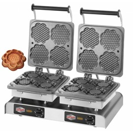 Waffeleisen eco Waffeltörtchen II  | Waffelgröße Ø 123 x H 28 mm (8x)  | 4400 Watt 400 Volt Produktbild