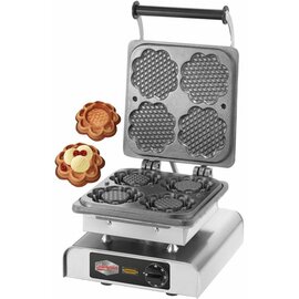 Waffeleisen ECO  | Waffelgröße Ø 123 x H 28 mm (4x)  | 2200 Watt 230 Volt Produktbild