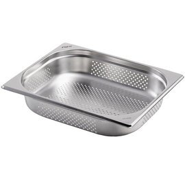 Gastronormbehälter GN 1/2 x 40 mm | 2 ltr | Edelstahl TOP LINE Saro gelocht Produktbild