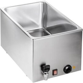 Bain Marie BMH 210 Gastronorm - 200 mm  • 1000 Watt | Wasserauslaufhahn Produktbild