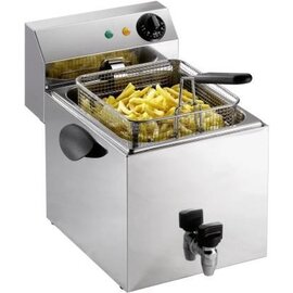 Friteuse PROFRI 8V | 1 Becken 1 Korb 8 ltr | 230 Volt 3,25 kW Produktbild