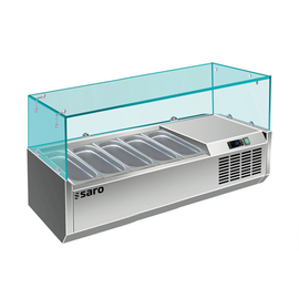 Aufsatzkühlvitrine VRX 1200/330 passend für 5 x GN 1/4 - 150 mm Produktbild