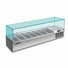 Aufsatzkühlvitrine VRX 1600/330 passend für für 7 x GN 1/4 - 150 mm Produktbild