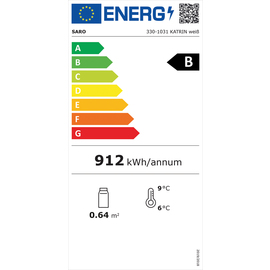 Tisch-Kühlvitrine KATRIN weiß 100 ltr 230 Volt | 2 Borde Produktbild 1 L