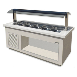 Salatbar PREMIUM LINE SB-K130 weiß | passend für 3 x GN 1/1 Produktbild