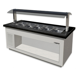 Heißes Buffet PREMIUM LINE SB-H230 | weiß | passend für 6 x GN1/1 Produktbild